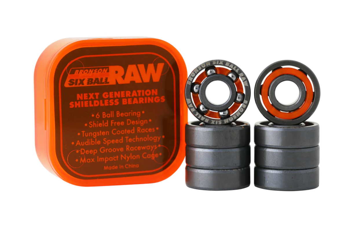 Bronson 6-Ball Raw Bearings