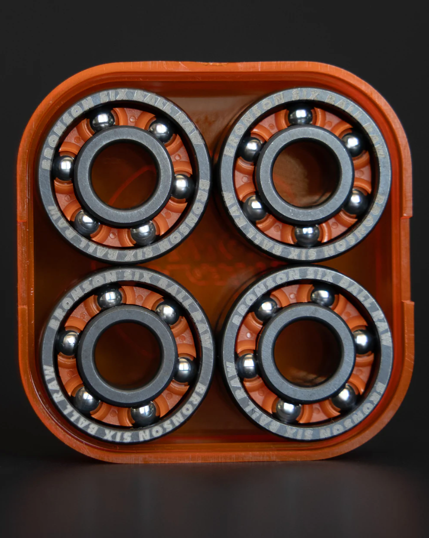 Bronson 6-Ball Raw Bearings