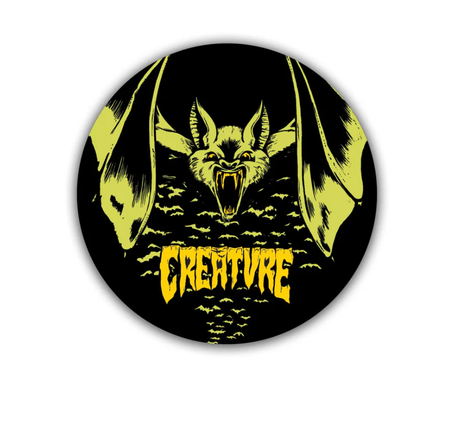 Creature Bat Relic Sticker 3.5in