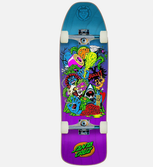 santa cruz speed wheels cruzer complete 9.35in x 31.7in