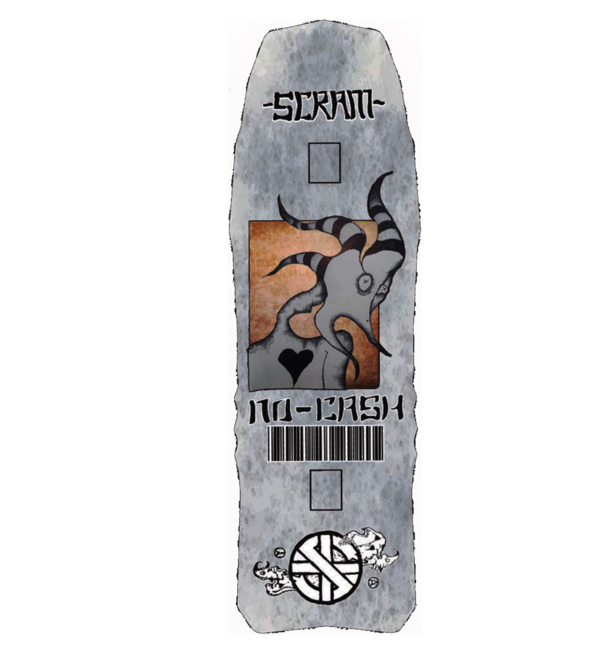 Scram Gnarjersey Shaped Deck 10.37