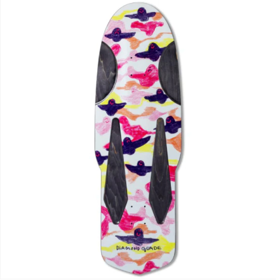 Krooked Skate Shop Day 2026 Diamond Quad Beamer Deck 10.75