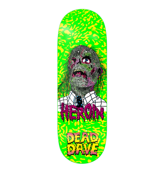 Heroin Dead Dave Dead Head Deck 10.125