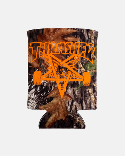 Thrasher Sk8 goat Koozie Camo
