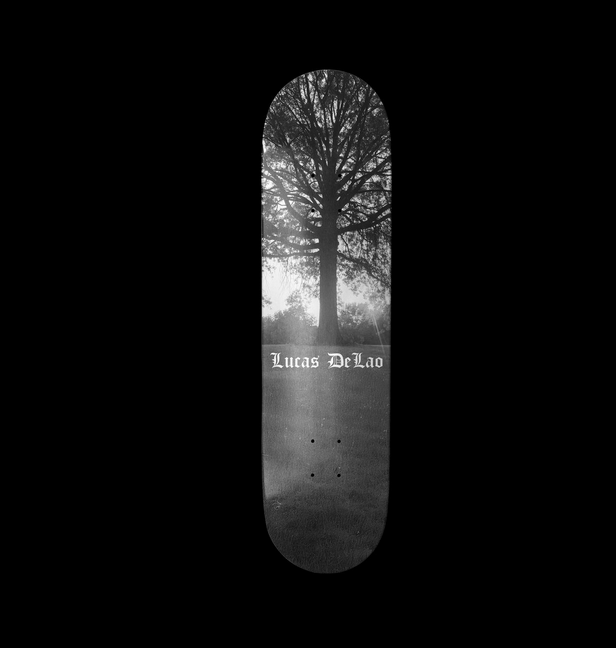 Techne Lucas Delao Tree Black And White Series Deck 8.25