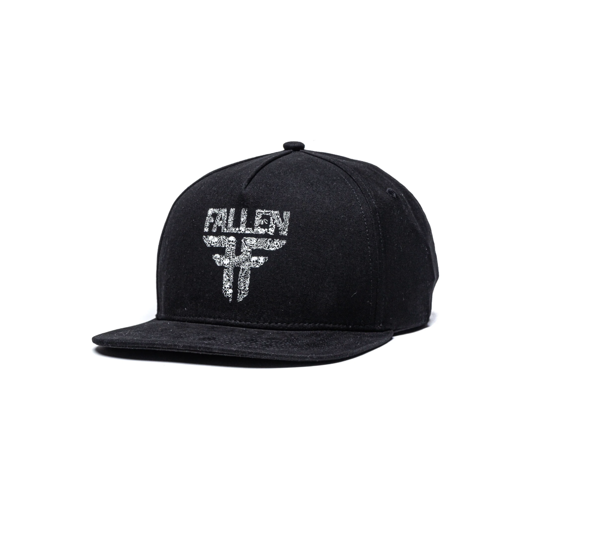 Fallen Insignia Flat Black/Bones Hat