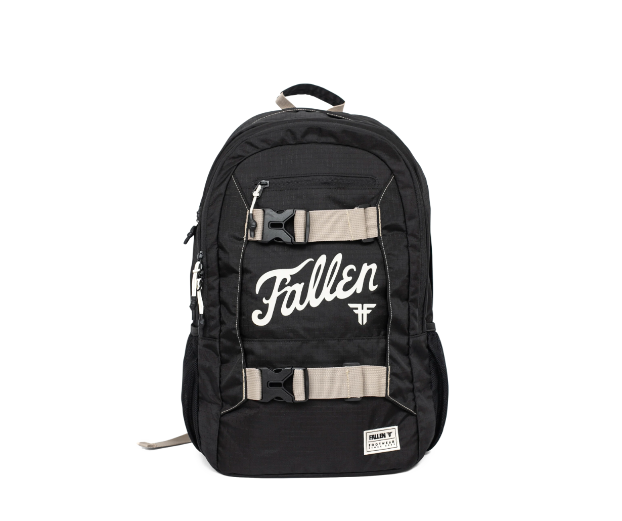Fallen Board Bag Backpack Black White