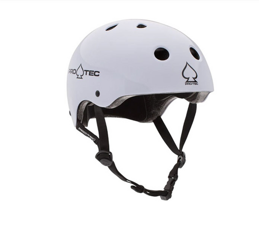 Pro Tec Classic Certified Helmet Gloss White