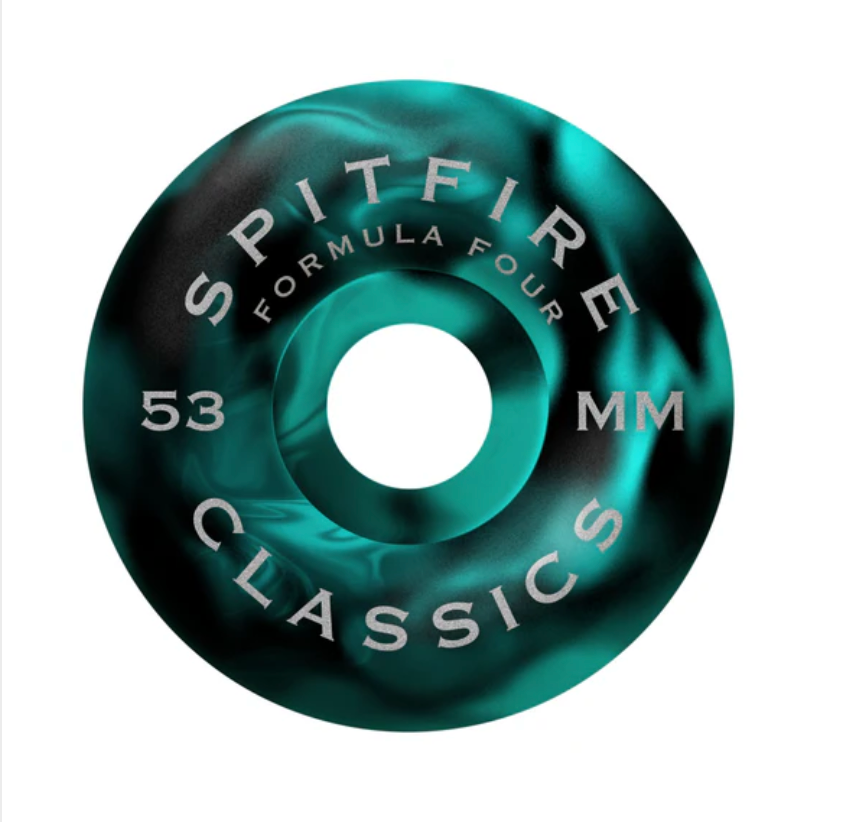 Spitfire F4 Floral Classic Swirl 99a Wheels 53mm