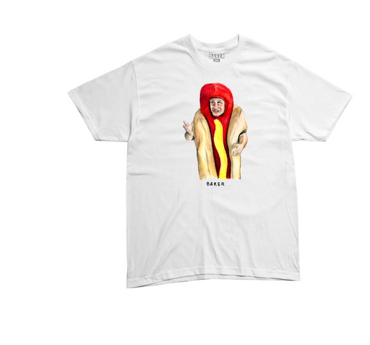 Baker Raaandomm White SS Shirt