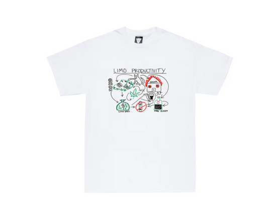 Limosine Productivity Tee Shirt (White)