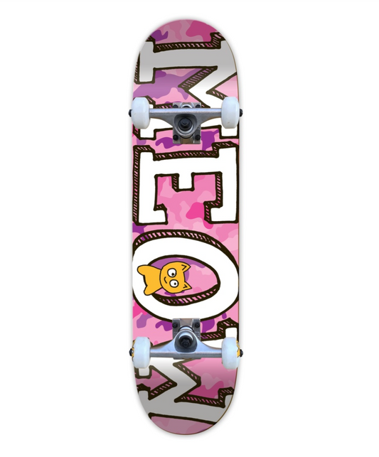Meow Logo Camo Pink Complete 7.50