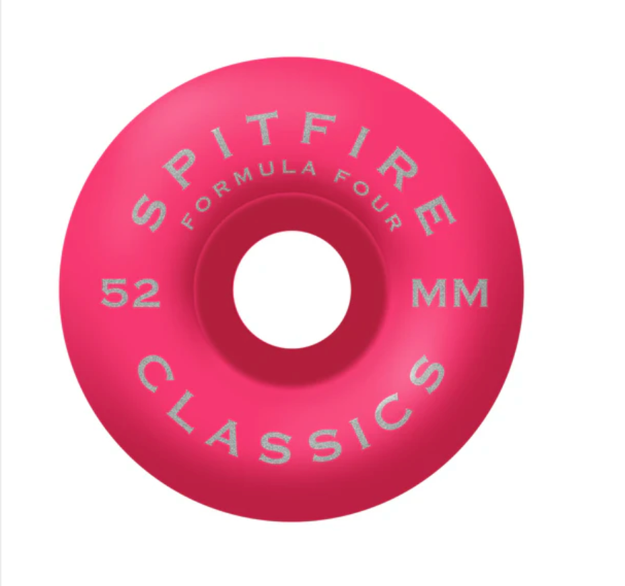 Spitfire F4 Floral Classic Pink 99a Wheels 52mm