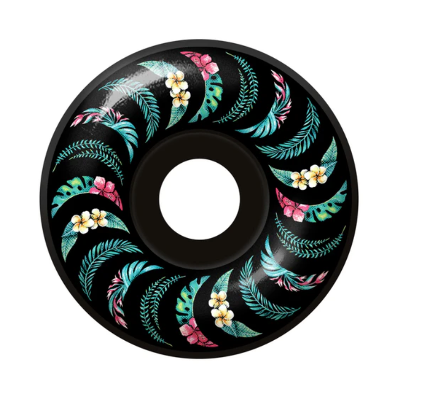 Spitfire F4 Floral Classic Black 99a Wheels 55mm