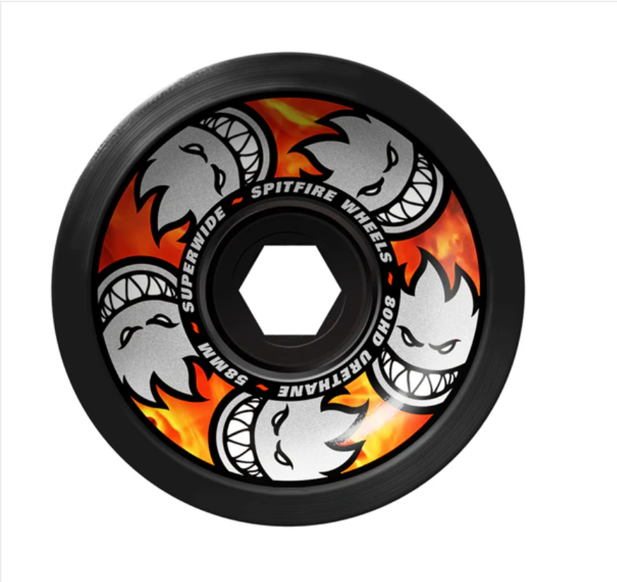 Spitfire 80HD Multiball Superwides Wheels 58mm