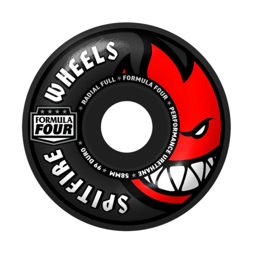 Spitfire F4 99a Radial Full Black 58mm