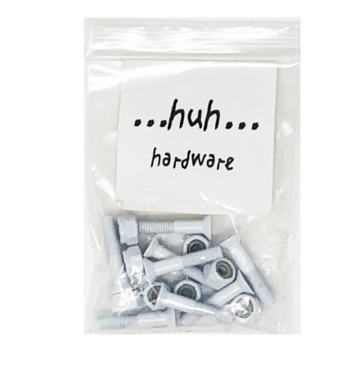 Huh Hardware White Phillips 1in