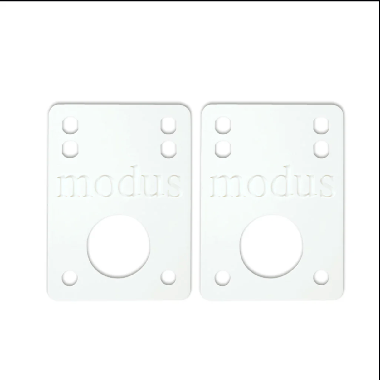 Modus Riser Pads White 1/8in