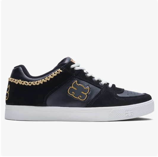 Ipath Reed Low Shaggy Black Suede Shoes