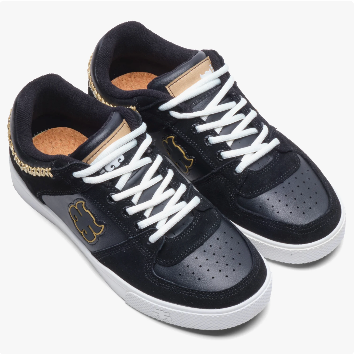 Ipath Reed Low Shaggy Black Suede Shoes
