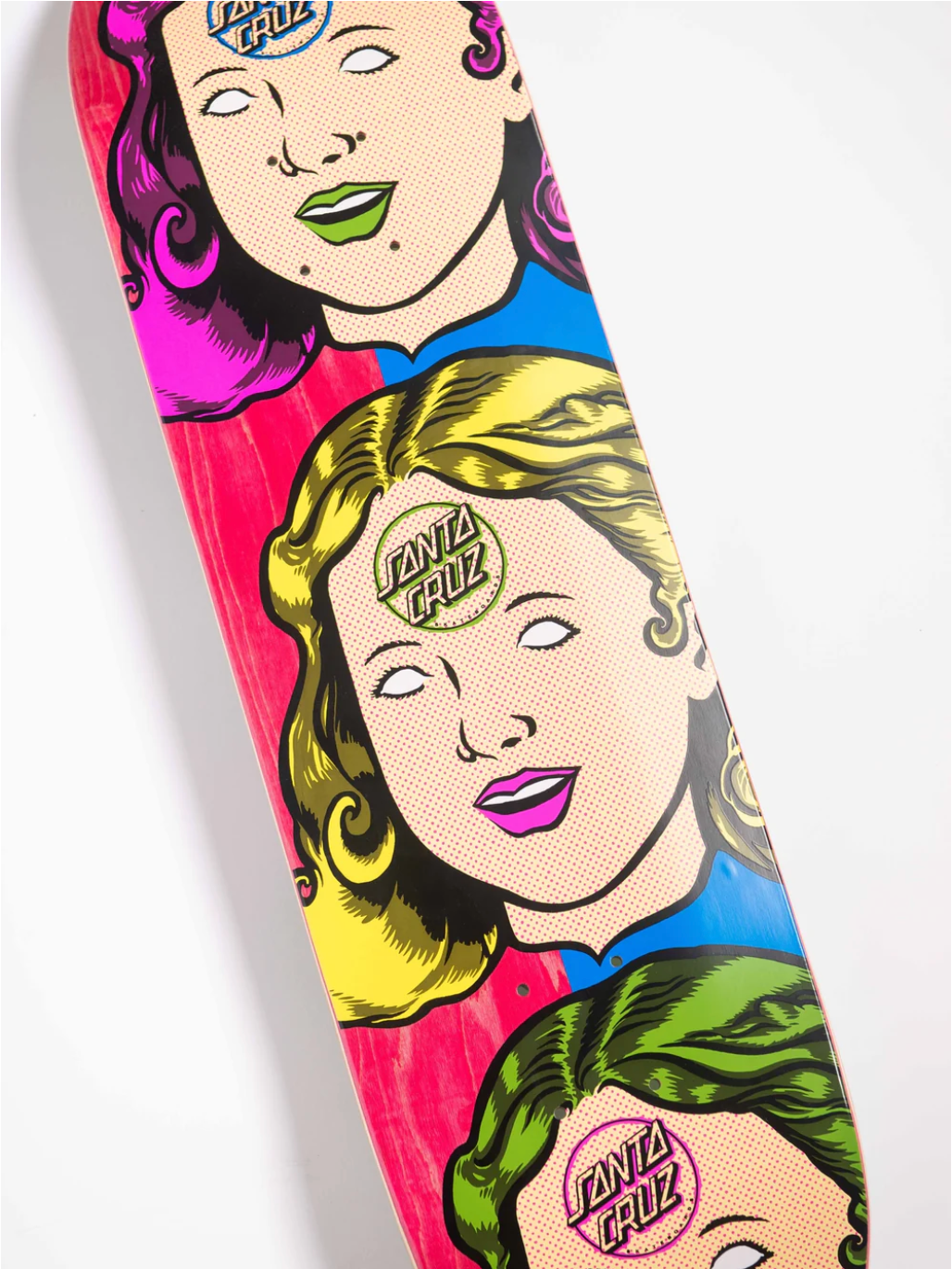 Santa Cruz Possessed Head FeelBase Deck 8.0