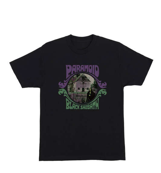 OJ Black Sabbath Paranoid Witch SS Black Shirt