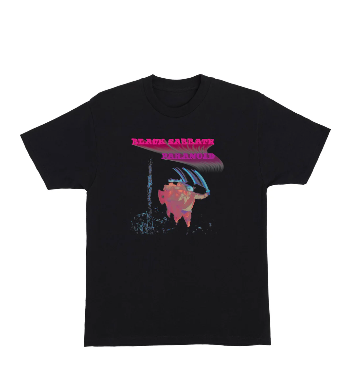 OJ Black Sabbath Paranoid SS Black Shirt