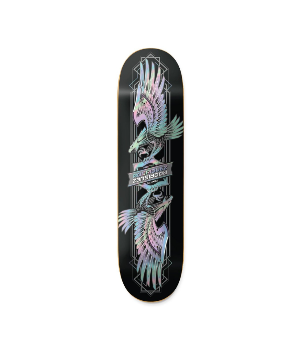 Primitive Rodriguez Eagle Twin Nose Deck 8.25