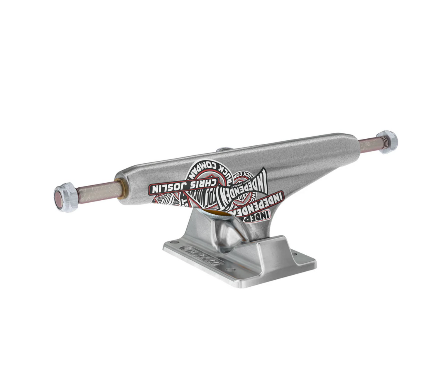 Independent Stage 11 Forged Titanium Chris Joslin Sticker Slap Polished Silver Standard Trucks 144