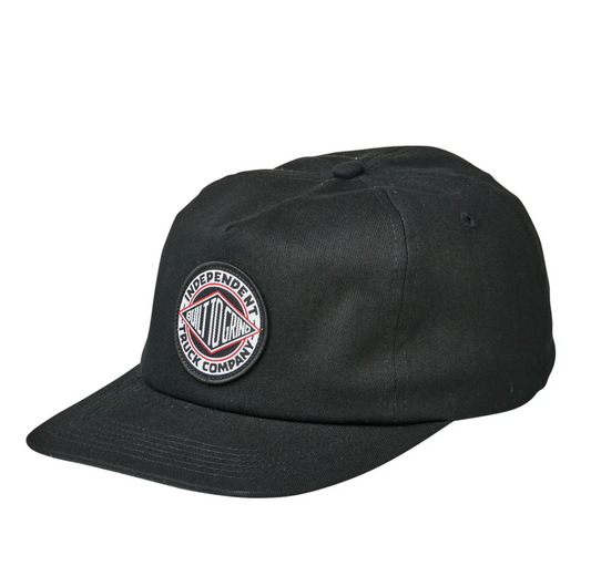 Independent BTG Summit Snapback Unstructured Black Hat