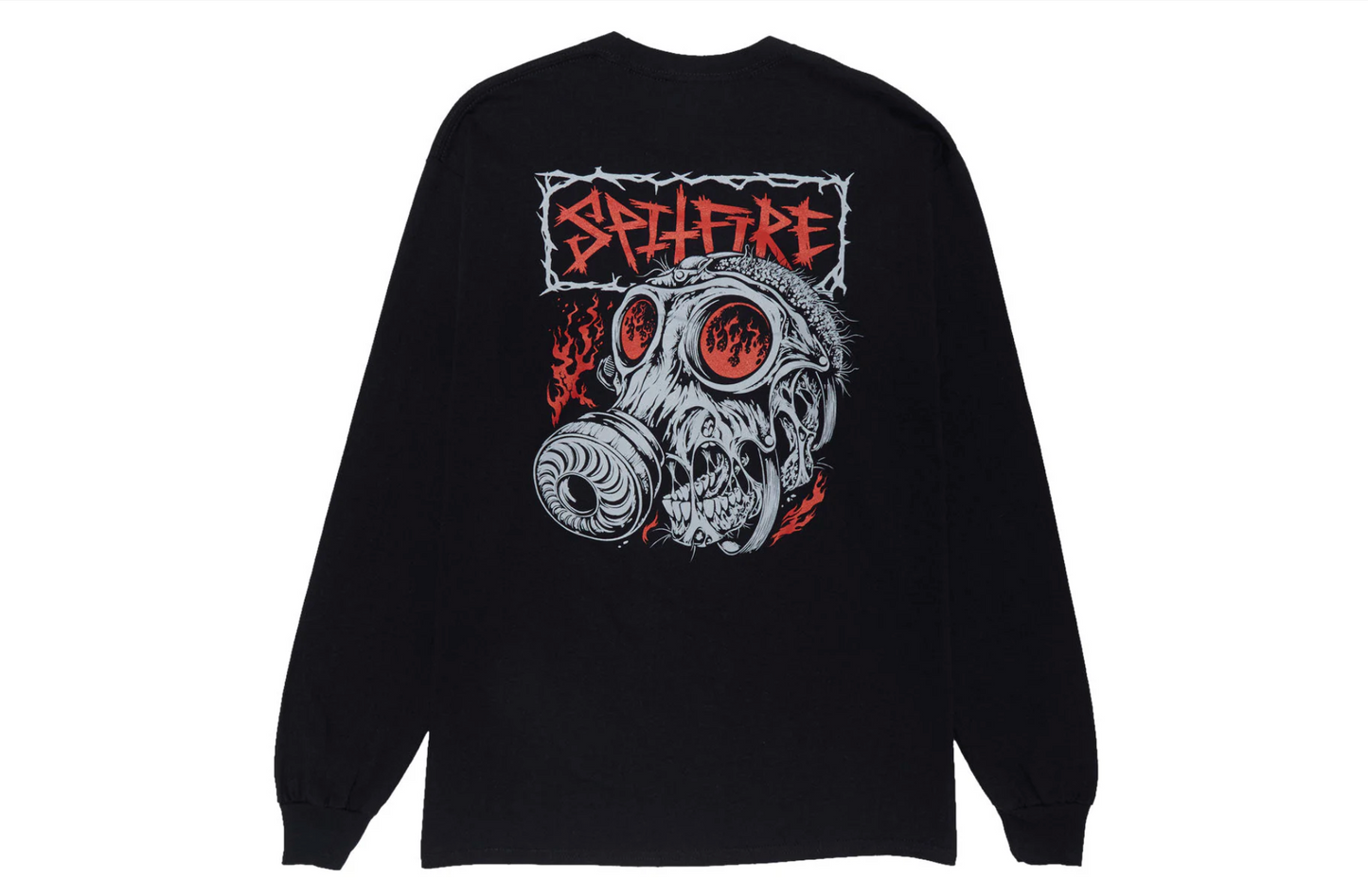Spitfire Gasmask Black LS Shirt