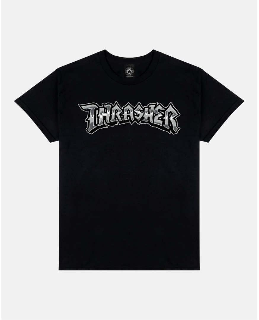 Thrasher Cruisin Black SS Shirt