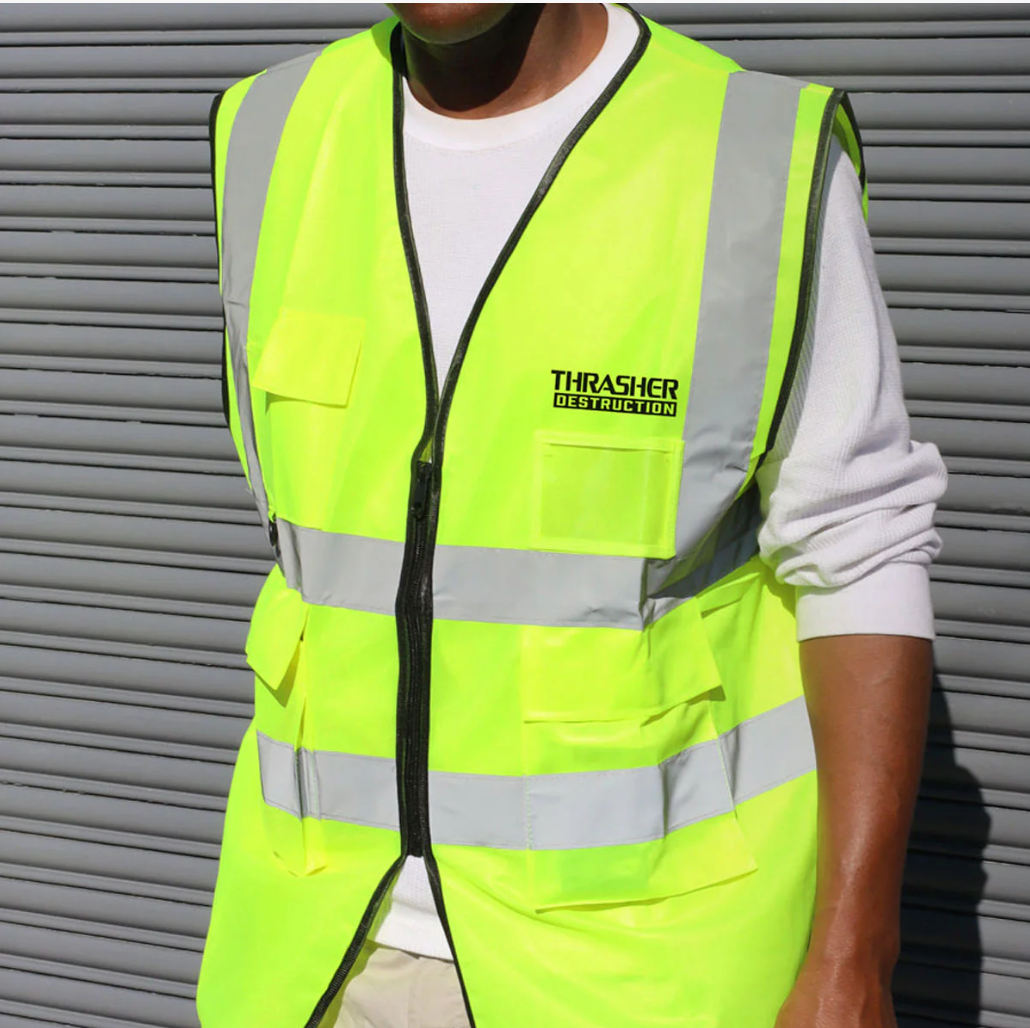 Thrasher Destruction Safety Green Vest