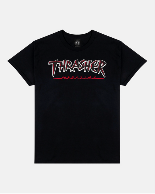 Thrasher Slash Black SS Shirt