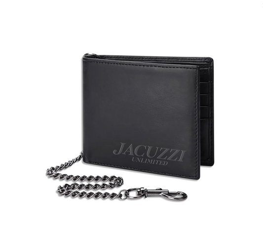 Jacuzzi PU Leather Chain Wallet