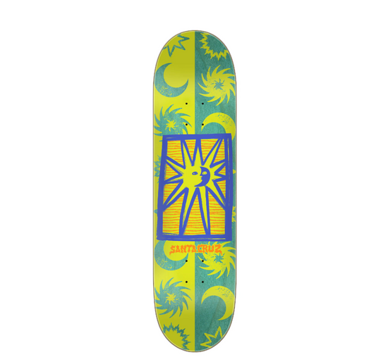 Santa Cruz Sun Stamp FeelBase Deck 7.75