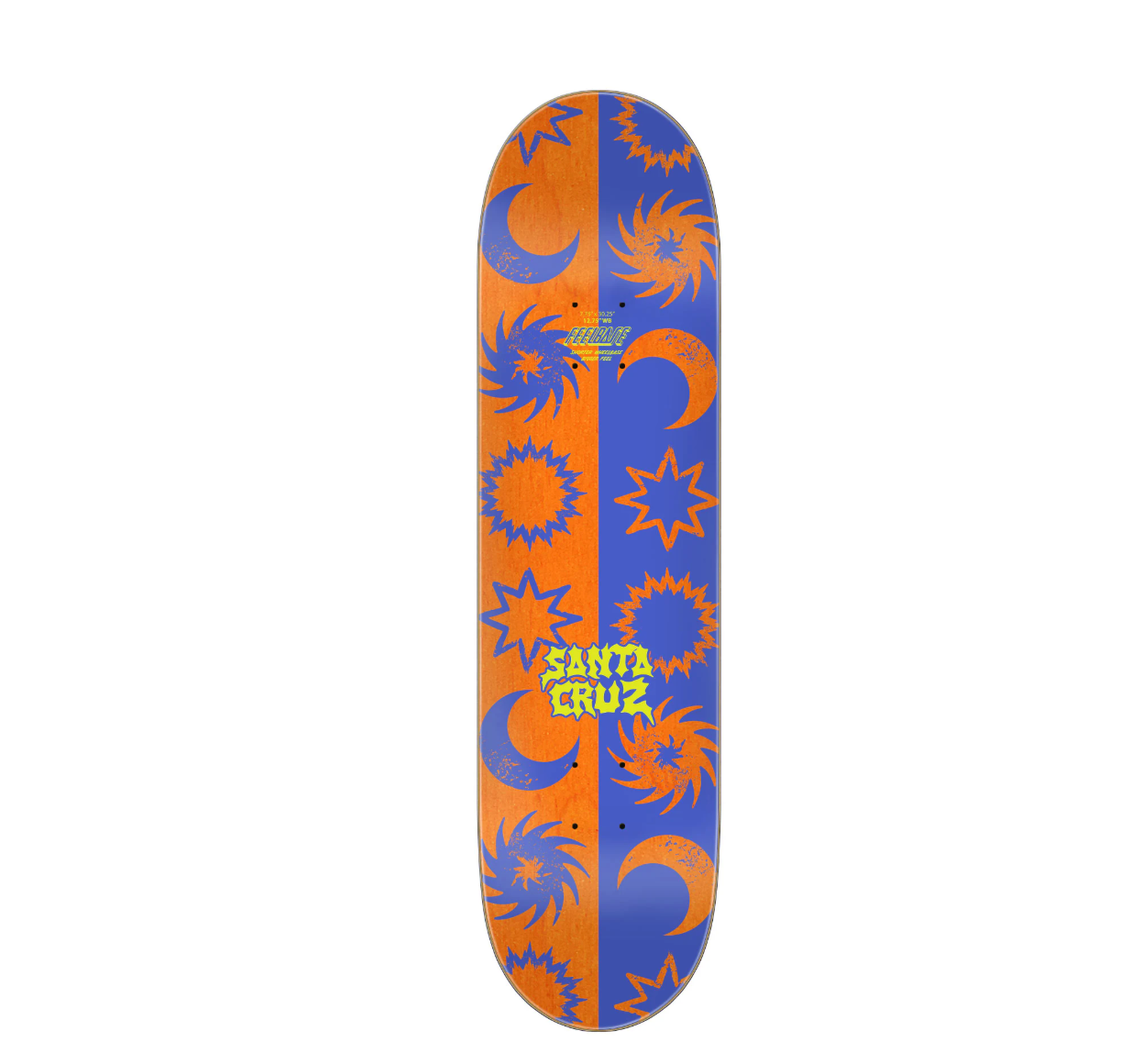 Santa Cruz Sun Stamp FeelBase Deck 7.75