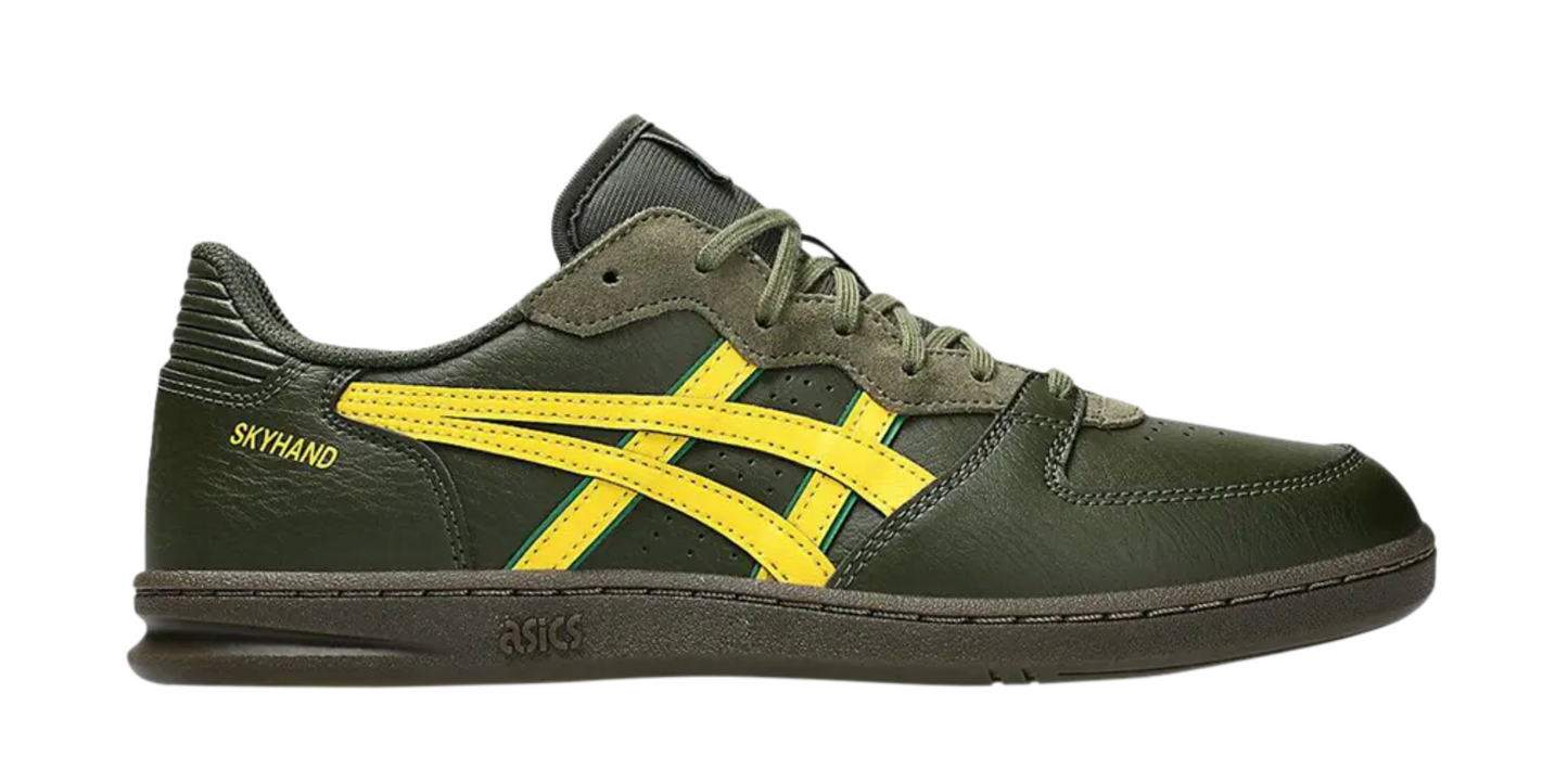 Asics Skyhand OG Olive Canvas/Tai-Chi Yellow Shoes