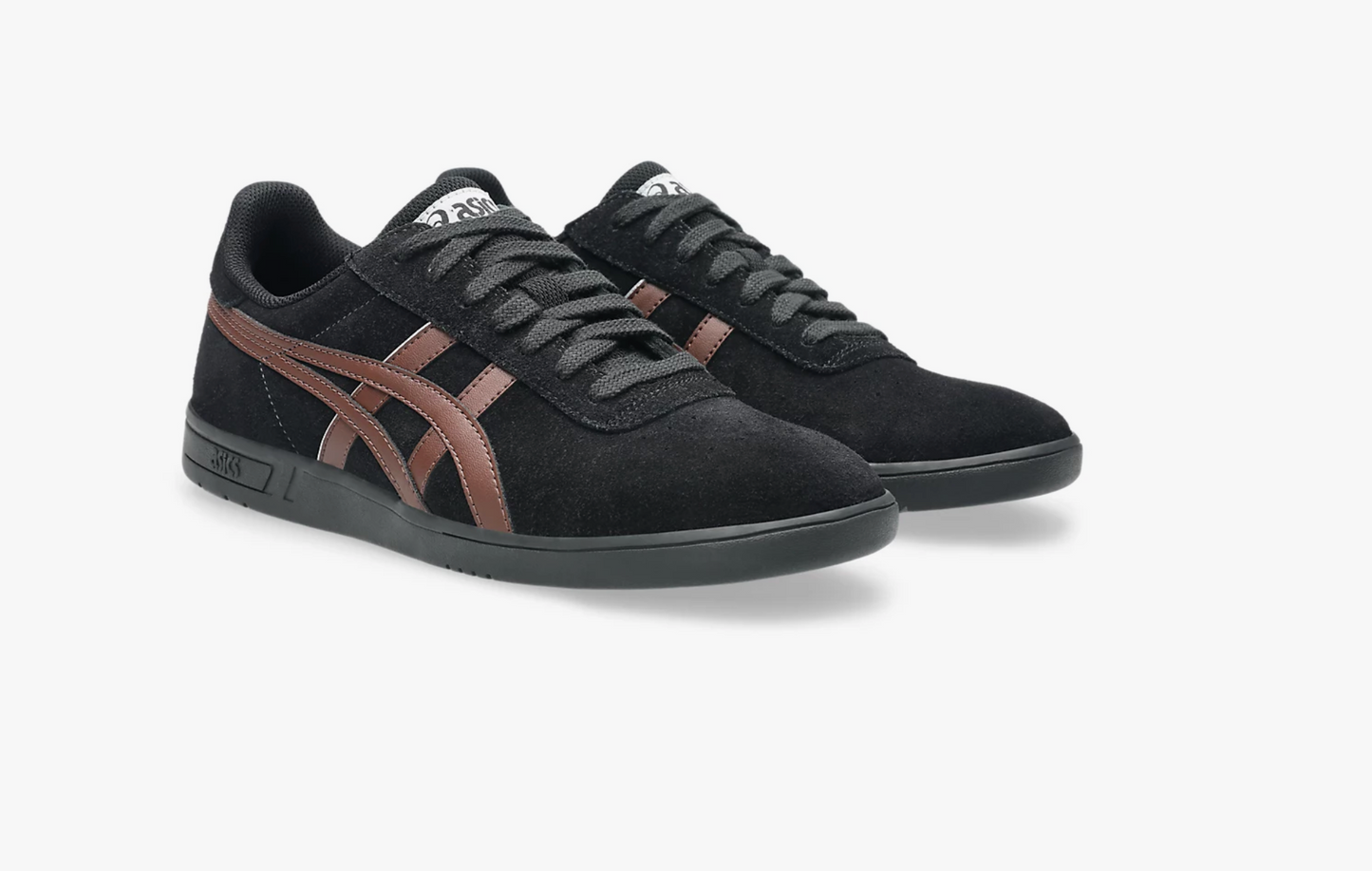 Asics Gel-Vickka Pro Black Reddish Brown Shoes