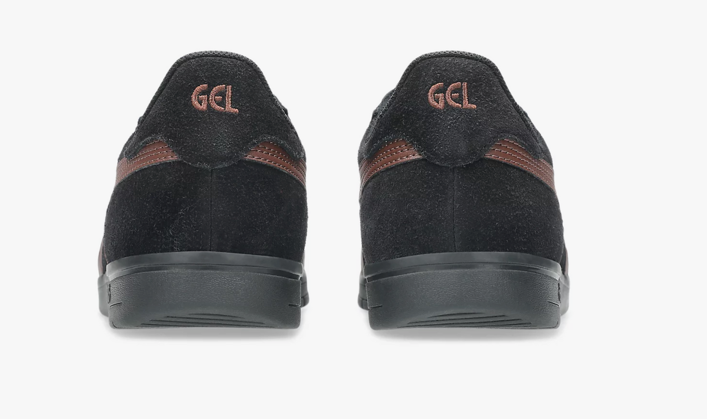 Asics Gel-Vickka Pro Black Reddish Brown Shoes