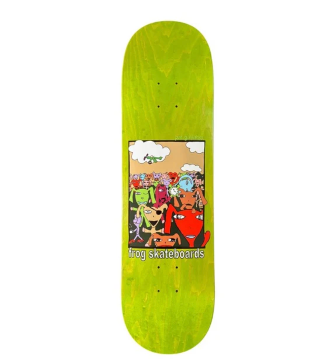Frog Pat Gallaher Party Monster Deck 8.25