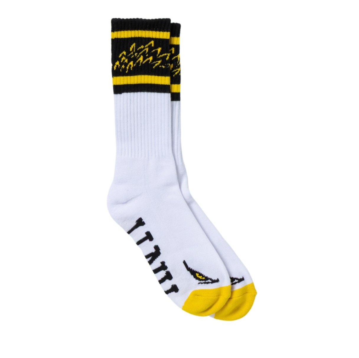 Anti Hero Eagle Socks White/Black/Yellow
