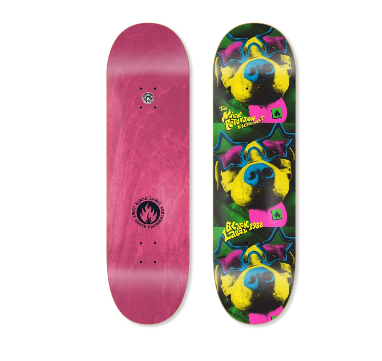 Black Label Nick Peterson Experiment Deck 8.25