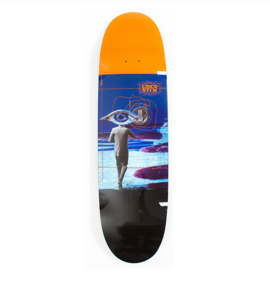 Chico Stix Team Time Switch Shaped Deck 8.75