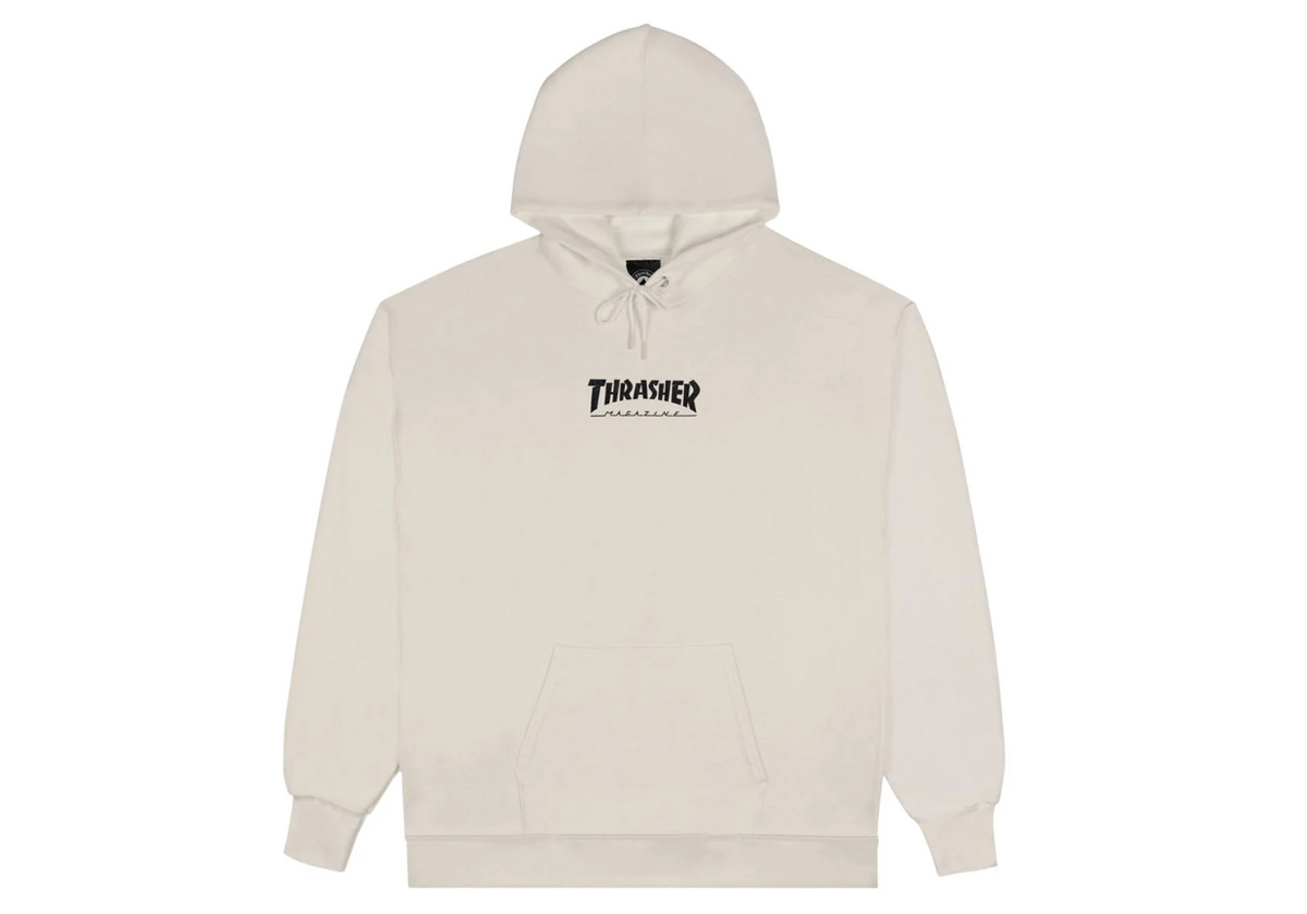 Thrasher Embroidered Mag Logo Hoodie Bone