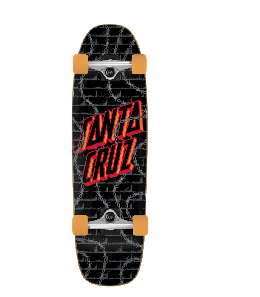 Santa Cruz Big Strip Barbwire Street Cruzer 8.4