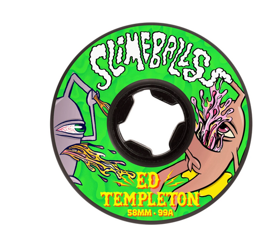 Slime Balls Ed Templeton Vomits Black 99a Wheels 58mm
