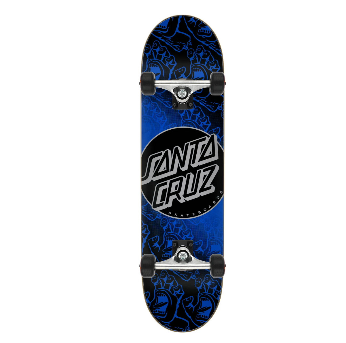 Santa Cruz Other Dot Hands Large Complete Skateboard 8.25
