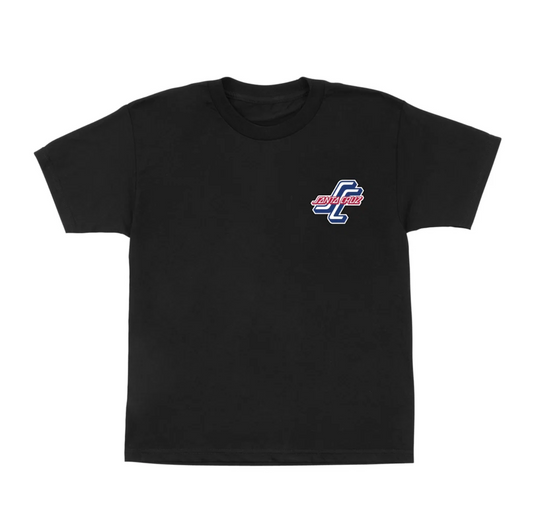 Santa Cruz Outer OGSC S/S T-Shirt Black Youth Medium
