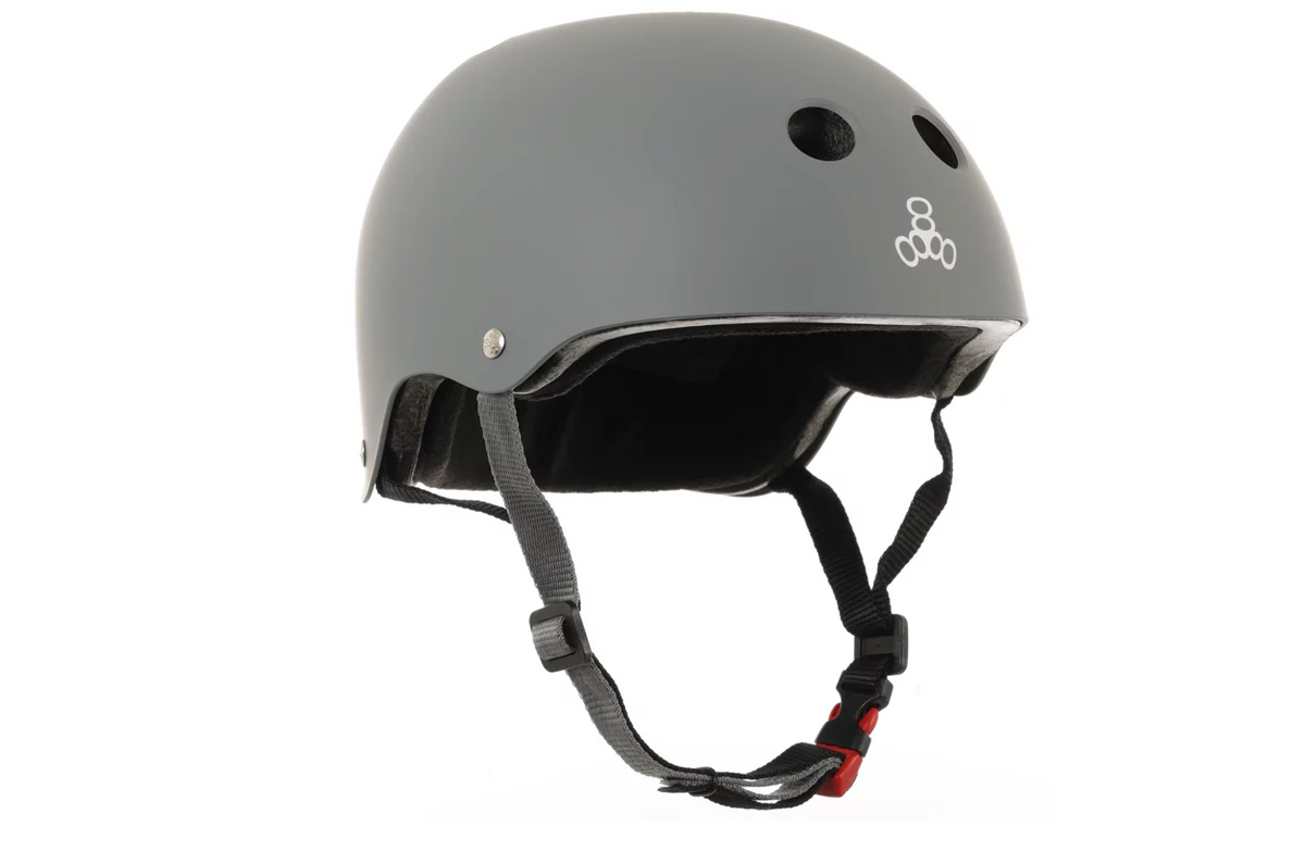 triple 8 certified sweatsaver helmet carbon matte